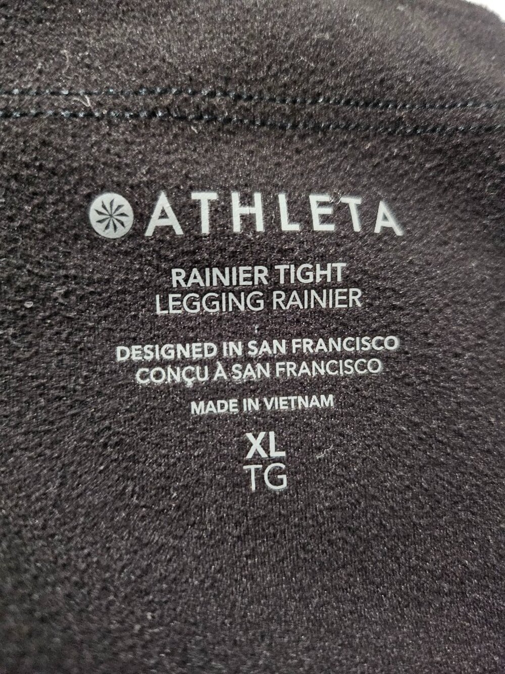 Athleta Rainer tight legging XL - Picture 3 of 3